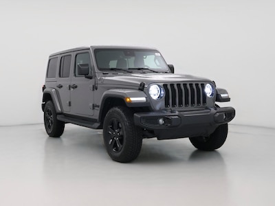 Gray 2021 Jeep Wrangler Unlimited Sahara Altitude