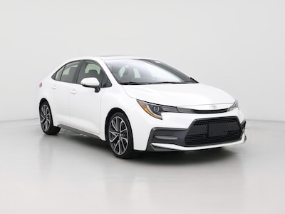 White 2021 Toyota Corolla SE