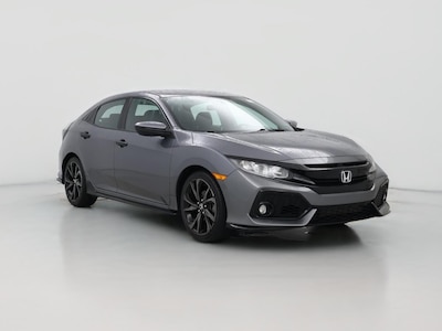 Gray 2018 Honda Civic Sport