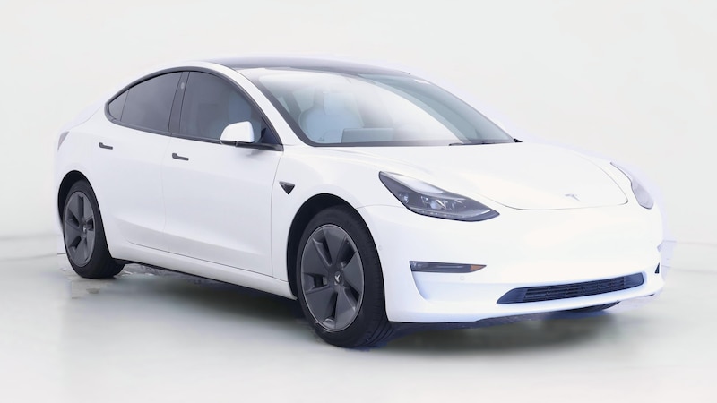 2022 Tesla Model 3 Long Range Hero Image