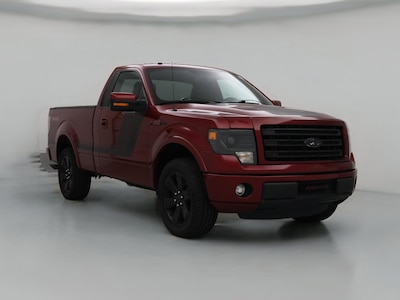 Red 2014 Ford F150 FX2