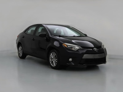 Black 2015 Toyota Corolla LE Plus