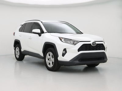 White 2020 Toyota RAV4 XLE