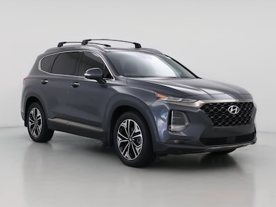 Green 2020 Hyundai Santa Fe Limited