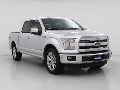 Silver 2016 Ford F150 Lariat