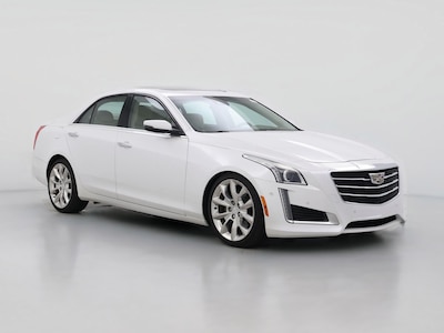 White 2015 Cadillac CTS Premium