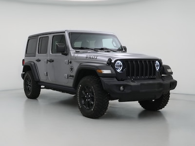Gray 2020 Jeep Wrangler Unlimited Willys