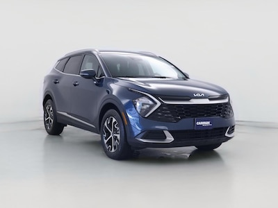 Blue 2023 Kia Sportage Hybrid EX