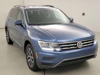 Blue 2020 Volkswagen Tiguan SE