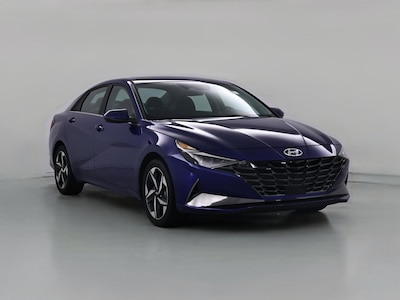 Blue 2023 Hyundai Elantra Hybrid Limited