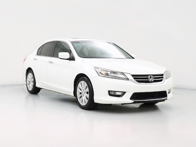 White 2013 Honda Accord EX-L