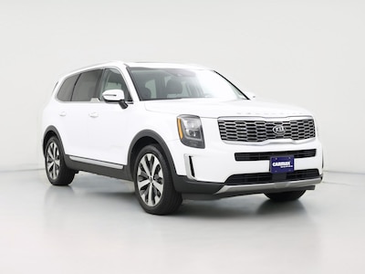 White 2021 Kia Telluride EX