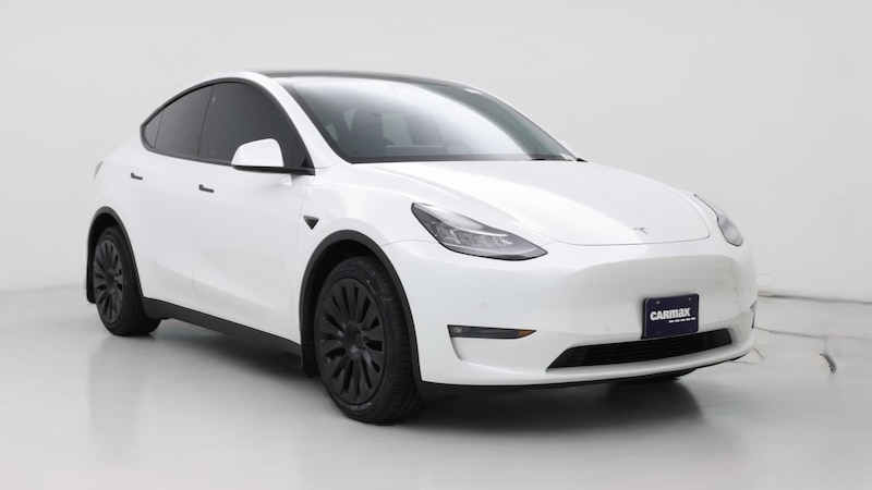 2021 Tesla Model Y Long Range Hero Image