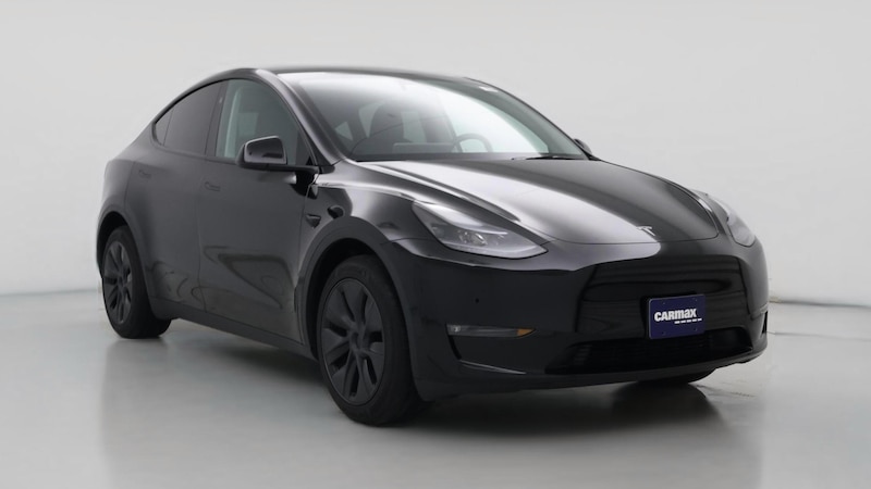 2025 Tesla Model Y Long Range Hero Image