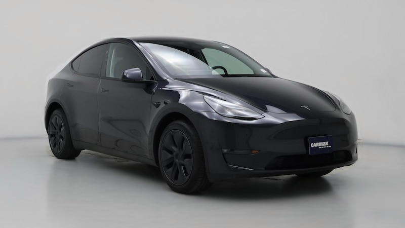 2025 Tesla Model Y Long Range Hero Image