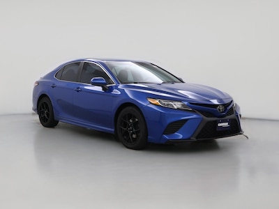 Blue 2018 Toyota Camry SE