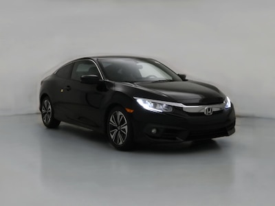 Black 2018 Honda Civic EX-L