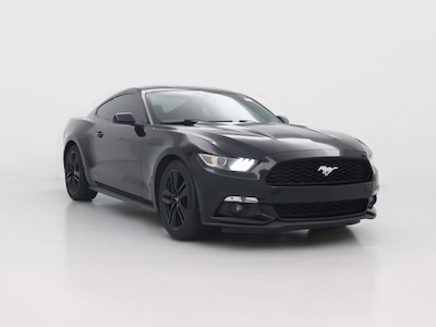 Black 2015 Ford Mustang Ecoboost