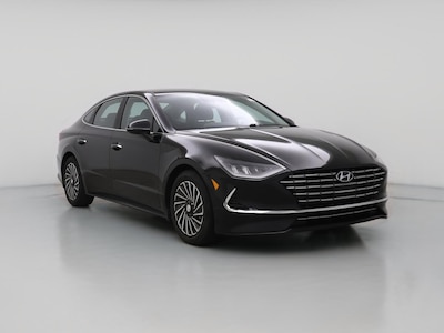 Black 2021 Hyundai Sonata Hybrid SEL