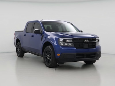 Blue 2024 Ford Maverick Lariat