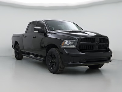 Black 2017 Ram 1500 Night