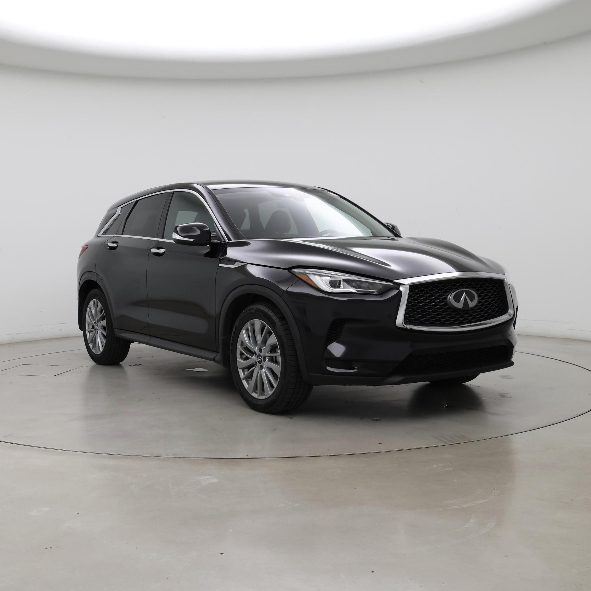 Black 2023 INFINITI QX50 SUV / Crossover Front-Wheel Drive Automatic