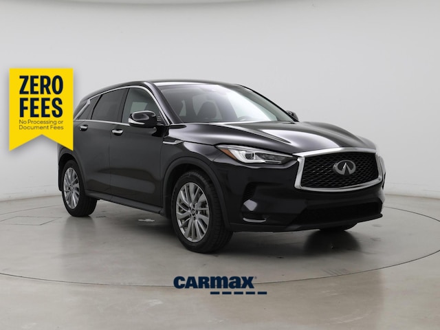 Black 2023 INFINITI QX50 SUV / Crossover Front-Wheel Drive Automatic