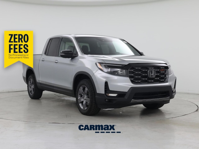 Silver 2025 Honda Ridgeline TrailSport AWD Pickup Truck All-Wheel Drive Automatic