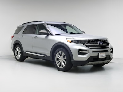 Silver 2020 Ford Explorer XLT