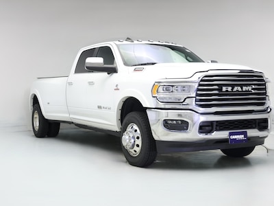 White 2021 Ram 3500 Longhorn