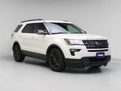 White 2019 Ford Explorer XLT