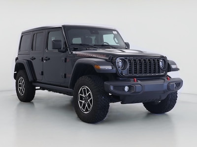 Black 2024 Jeep Wrangler Rubicon