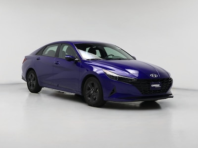 Blue 2021 Hyundai Elantra SEL