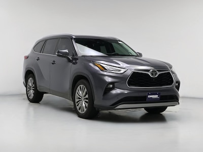 Gray 2021 Toyota Highlander Platinum