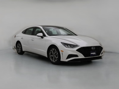 White 2022 Hyundai Sonata SEL