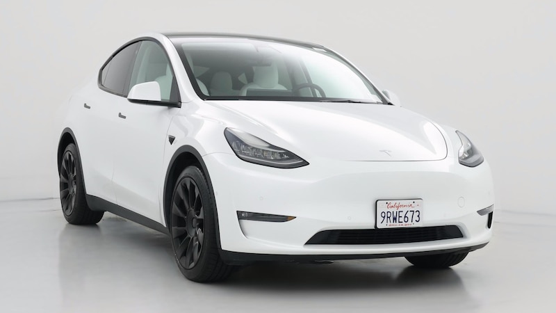 2021 Tesla Model Y Long Range Hero Image