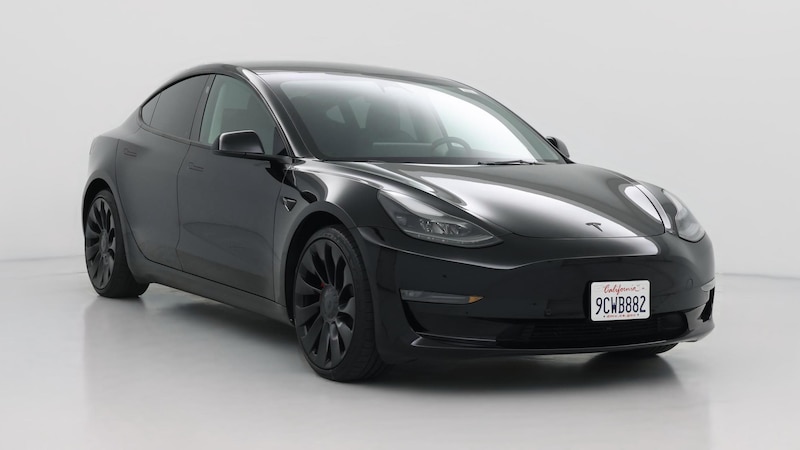 2022 Tesla Model 3 Performance Hero Image