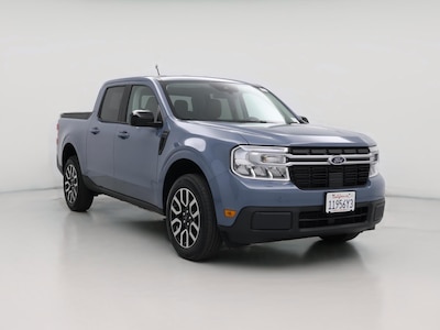 Blue 2024 Ford Maverick Lariat