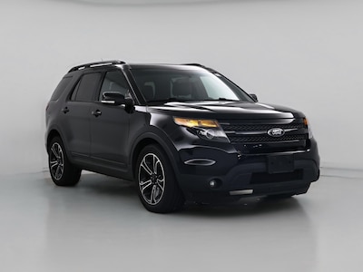 Black 2015 Ford Explorer Sport