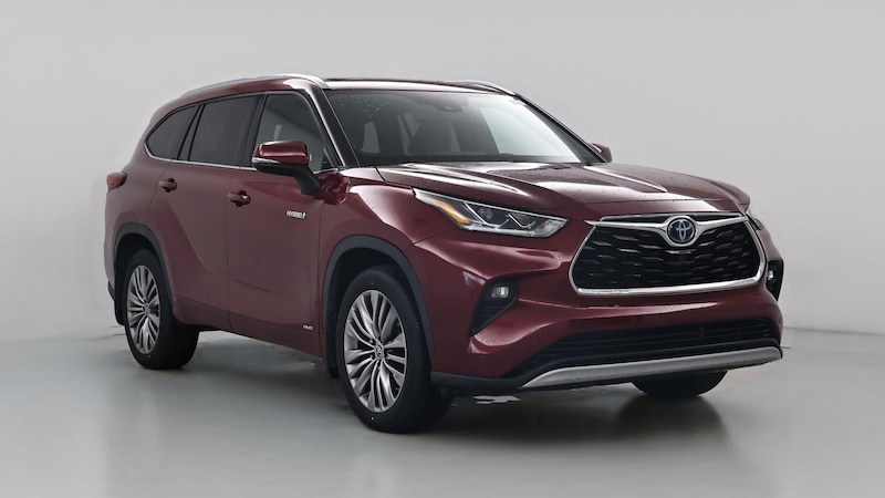 2021 Toyota Highlander Platinum Hero Image