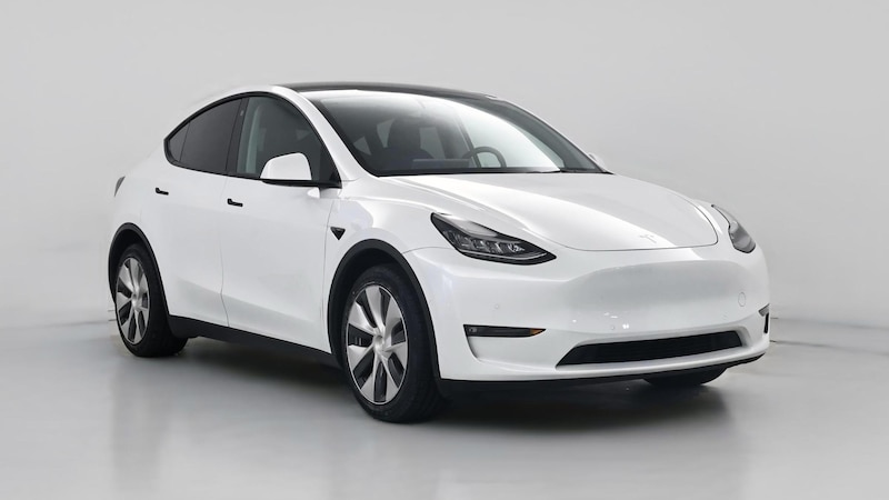 2021 Tesla Model Y Long Range Hero Image
