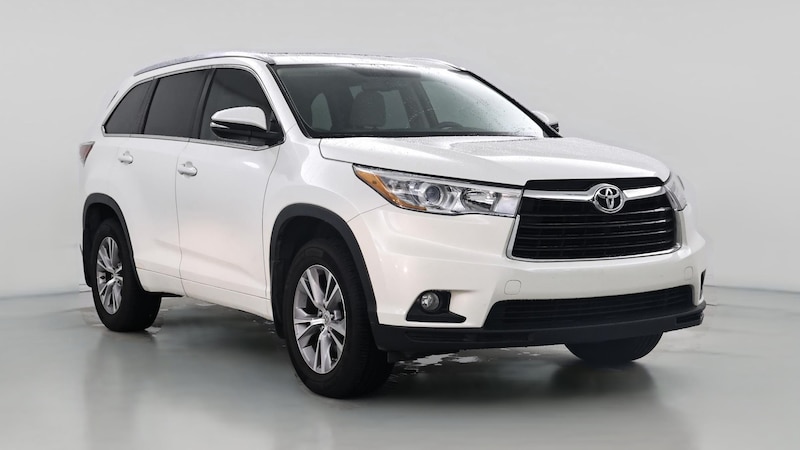 2015 Toyota Highlander XLE Hero Image