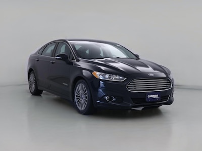 Black 2014 Ford Fusion Hybrid Titanium