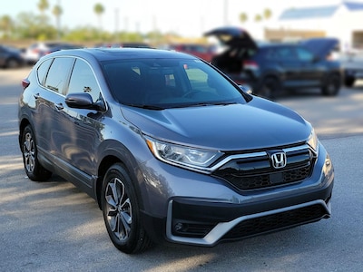 Gray 2022 Honda CR-V EX-L
