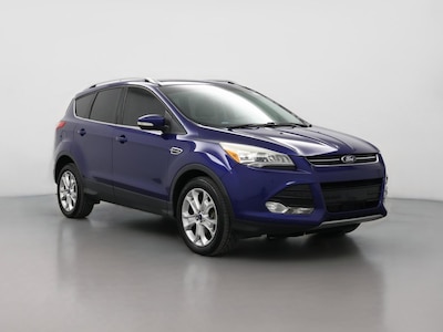 Blue 2016 Ford Escape Titanium