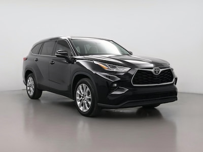 Black 2021 Toyota Highlander Limited