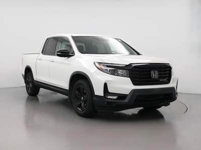 White 2021 Honda Ridgeline Black Edition