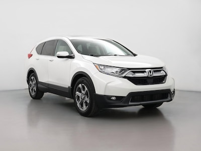 White 2019 Honda CR-V EX-L