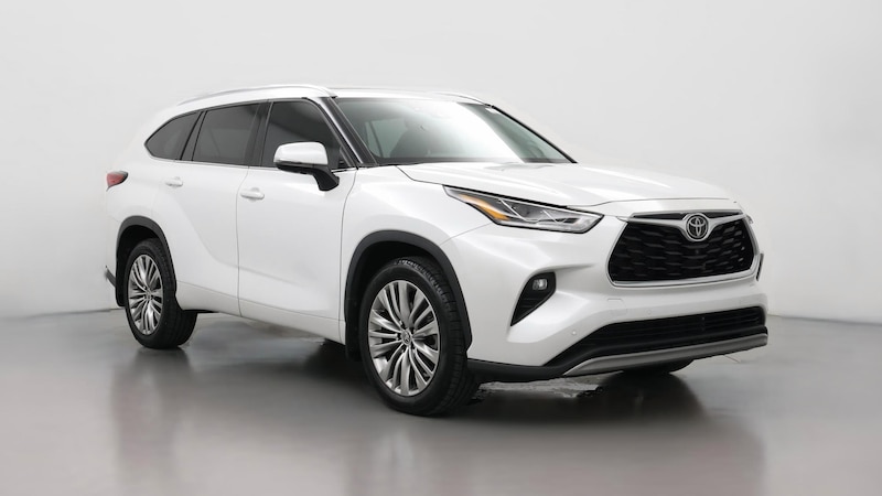 2022 Toyota Highlander Platinum Hero Image