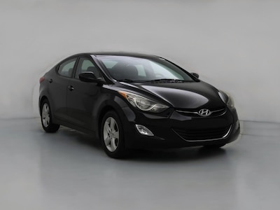Black 2013 Hyundai Elantra GLS